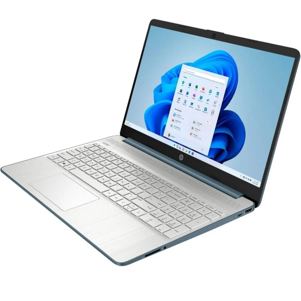 HP 15.6 inch Laptop | Intel Core i5-1235U Processor | Spruce Blue| 8GB RAM | 256